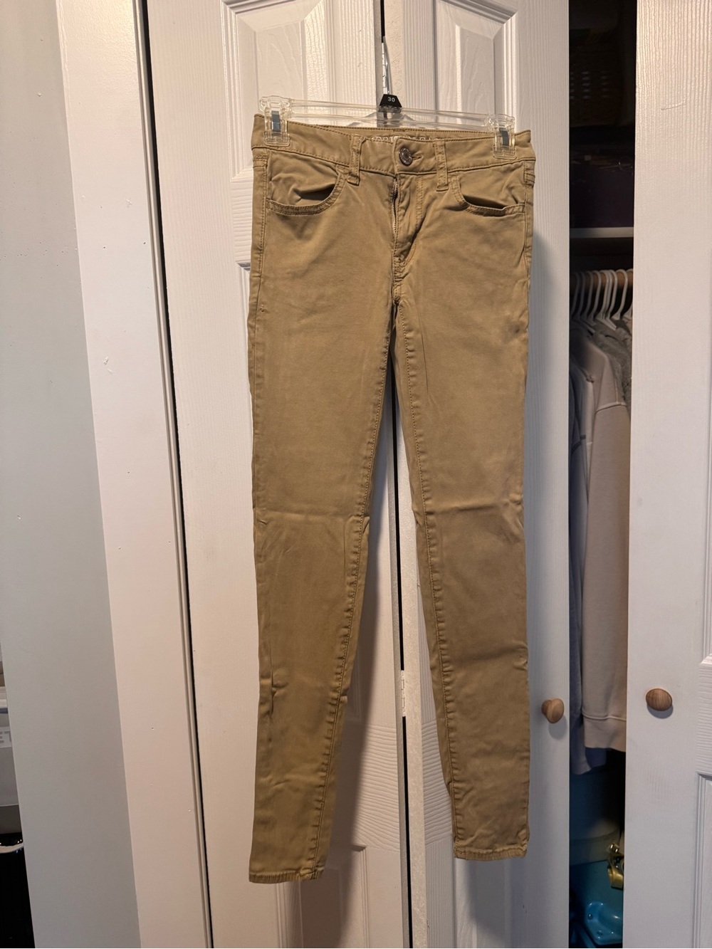 American Eagle Outfitters Slim Tan Skinny Pants